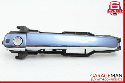 98-03 Mercedes W208 CLK320 Front Left Side Exterior Door Handle Quartz Blue OEM