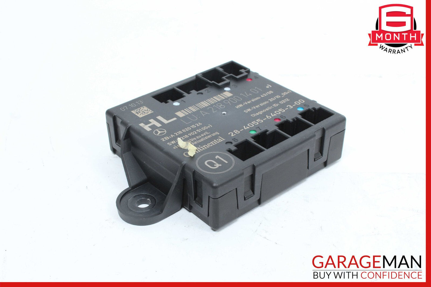 08-18 Mercedes W204 C250 CLS550 Rear Left Side Door Control Module OEM