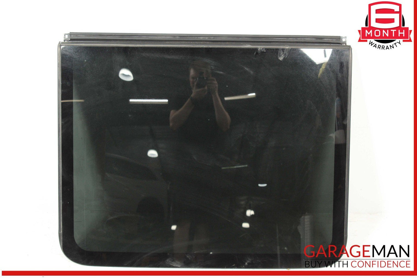 14-17 Audi SQ5 Rear Panoramic Sunroof Sun Roof Window Glass OEM