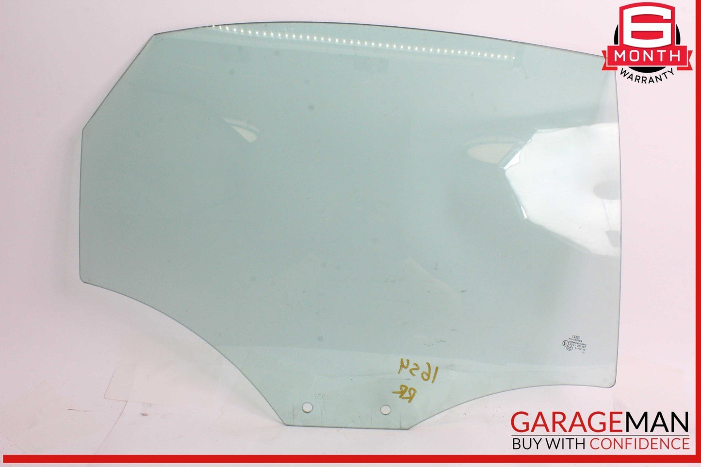 09-16 Audi S4 A4 Rear Right Passenger Side Door Window Glass OEM