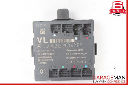 08-18 Mercedes W207 E350 SLK350 Front Left Side Door Control Module Unit OEM