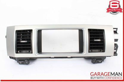 12-15 Jaguar XF Front Center Dash Dashboard Air Vent Cover Trim Panel OEM