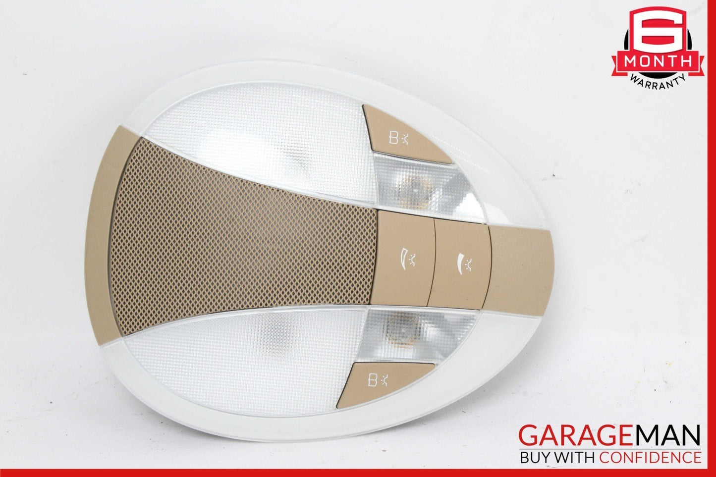03-11 Mercedes W211 E350 CLS500 Rear Overhead Dome Light Brown 2118207501 OEM