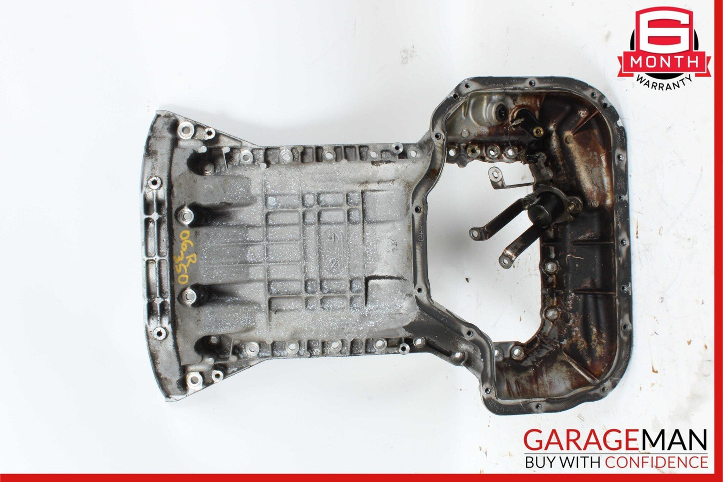 06-09 Mercedes W251 R350 ML350 Engine Upper Oil Sump Baffle Pan 2720142002 OEM