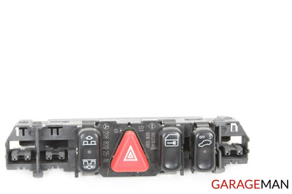 98-03 Mercedes W208 CLK320 CLK430 Hazard Door Lock Switch Control Panel OEM