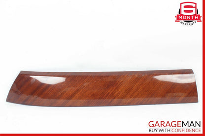03-13 Maserati Quattroporte M139 Front Left Side Door Panel Trim Panel Wood OEM