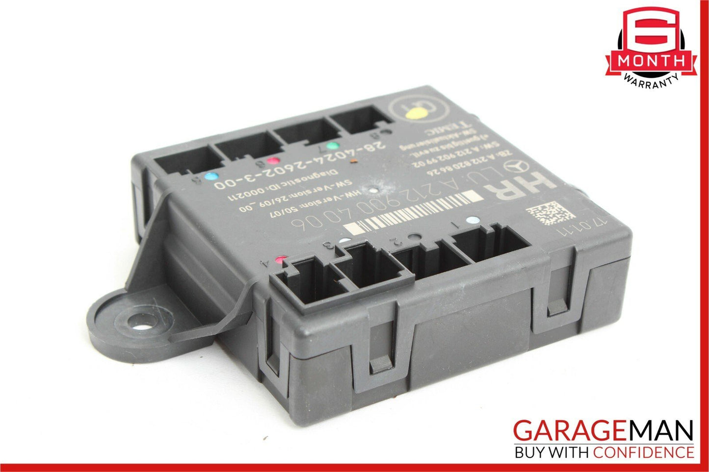 08-14 Mercedes W204 C300 C250 Rear Right Side Door Control Module Unit