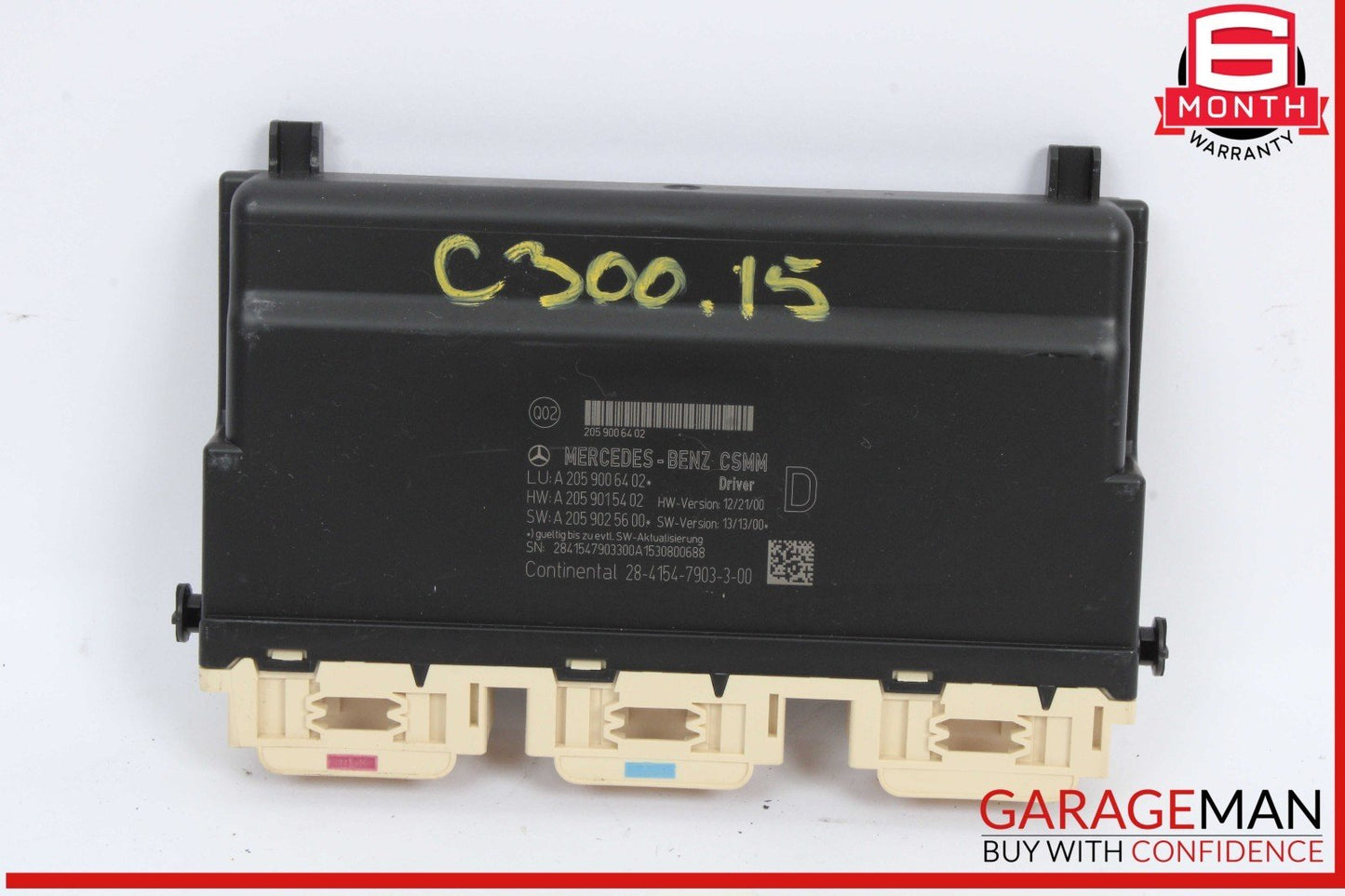 15-20 Mercedes W205 C300 C350e Front Left Driver Side Seat Control Module OEM