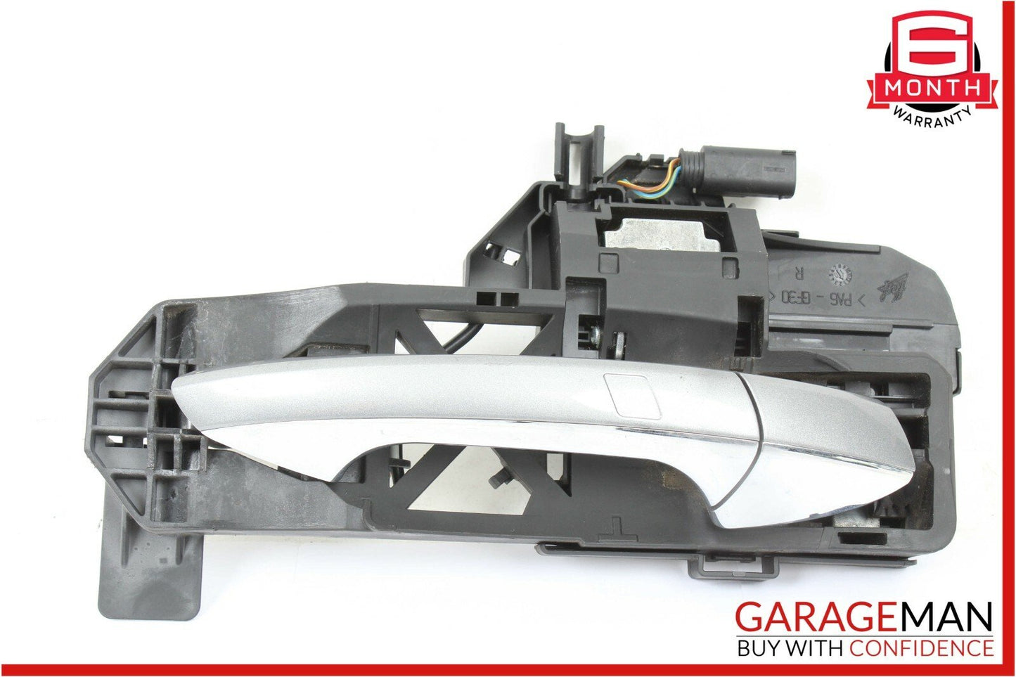 07-13 Mercedes W221 S550 Front Right Exterior Door Handle Keyless Go Silver OEM
