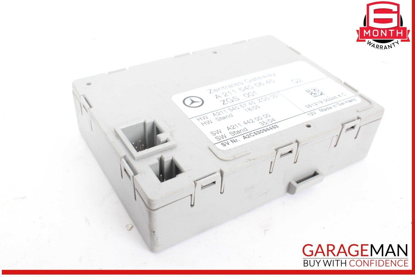 03-11 Mercedes W219 CLS500 E550 Central Gateway Control Module 2115405645 OEM