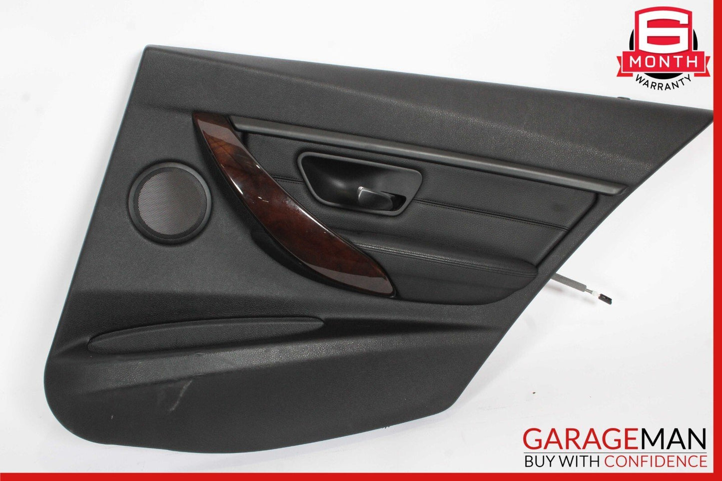12-18 BMW 320i F30 Rear Right Side Interior Door Trim Panel Cover Assembly OEM