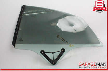 11-17 Mercedes W207 E350 Convertible Rear Left Side Quarter Door Window Glass