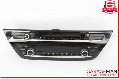 17-20 BMW 530E AC A/C Climate Control Audio Radio Switch Panel 6834437 OEM