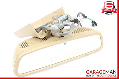 07-09 Mercedes W221 S550 S65 AMG Top Upper Rear View Mirror Brown 2218110007 OEM