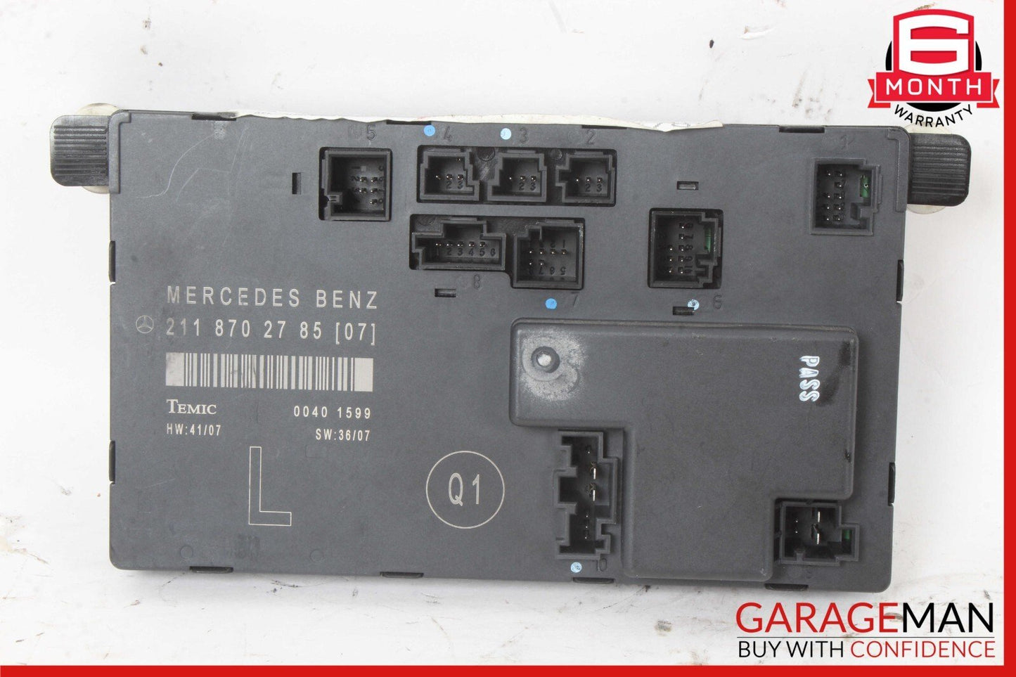 03-09 Mercedes W211 E350 E550 E63 AMG Front Left Side Door Control Module Unit