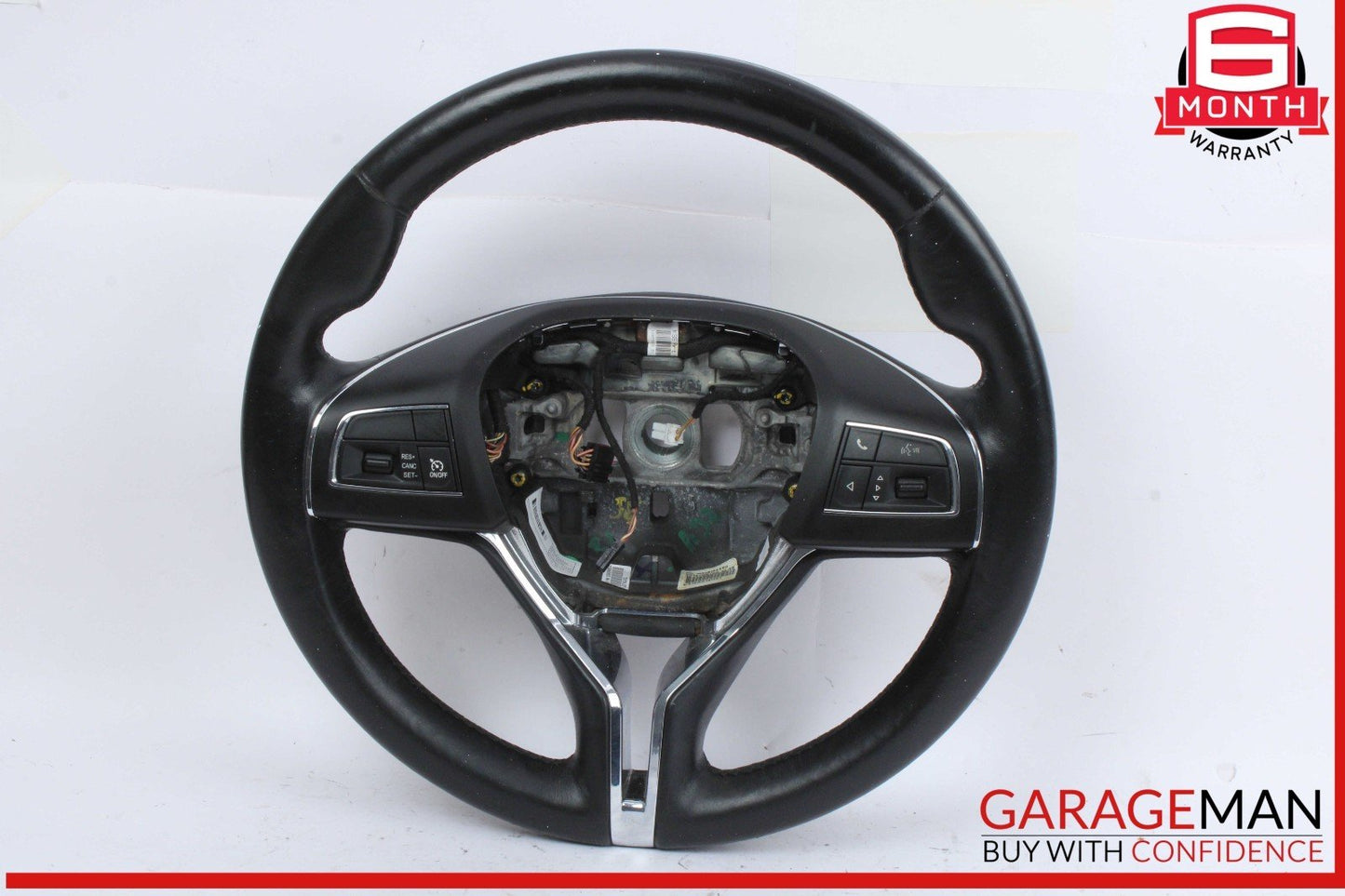 14-20 Maserati Ghibli M157 Quattroporte M156 Front Left Side Steering Wheel OEM