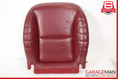 12-16 Mercedes R172 SLK350 Front Right Side Lower Bottom Seat Cushion Cover Red