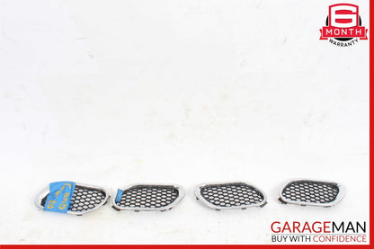 03-13 Maserati Quattroporte M139 Fender Grill Grille Vent Left Side Set of 4 Pc