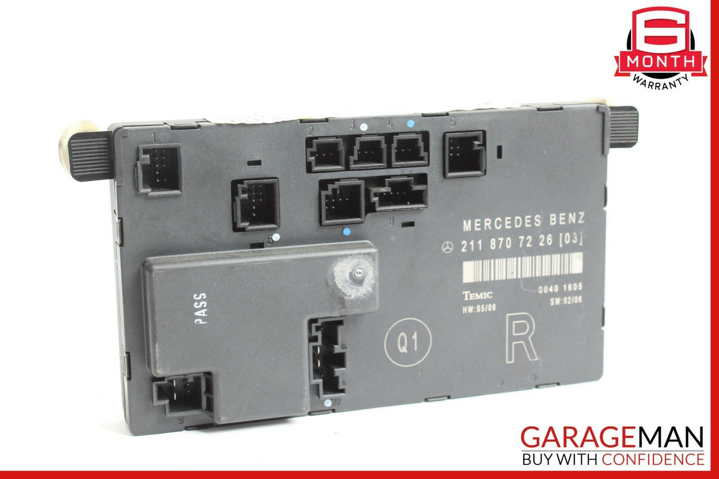 03-09 Mercedes W211 E350 E55 E550 Front Right Passenger Door Control Module OEM