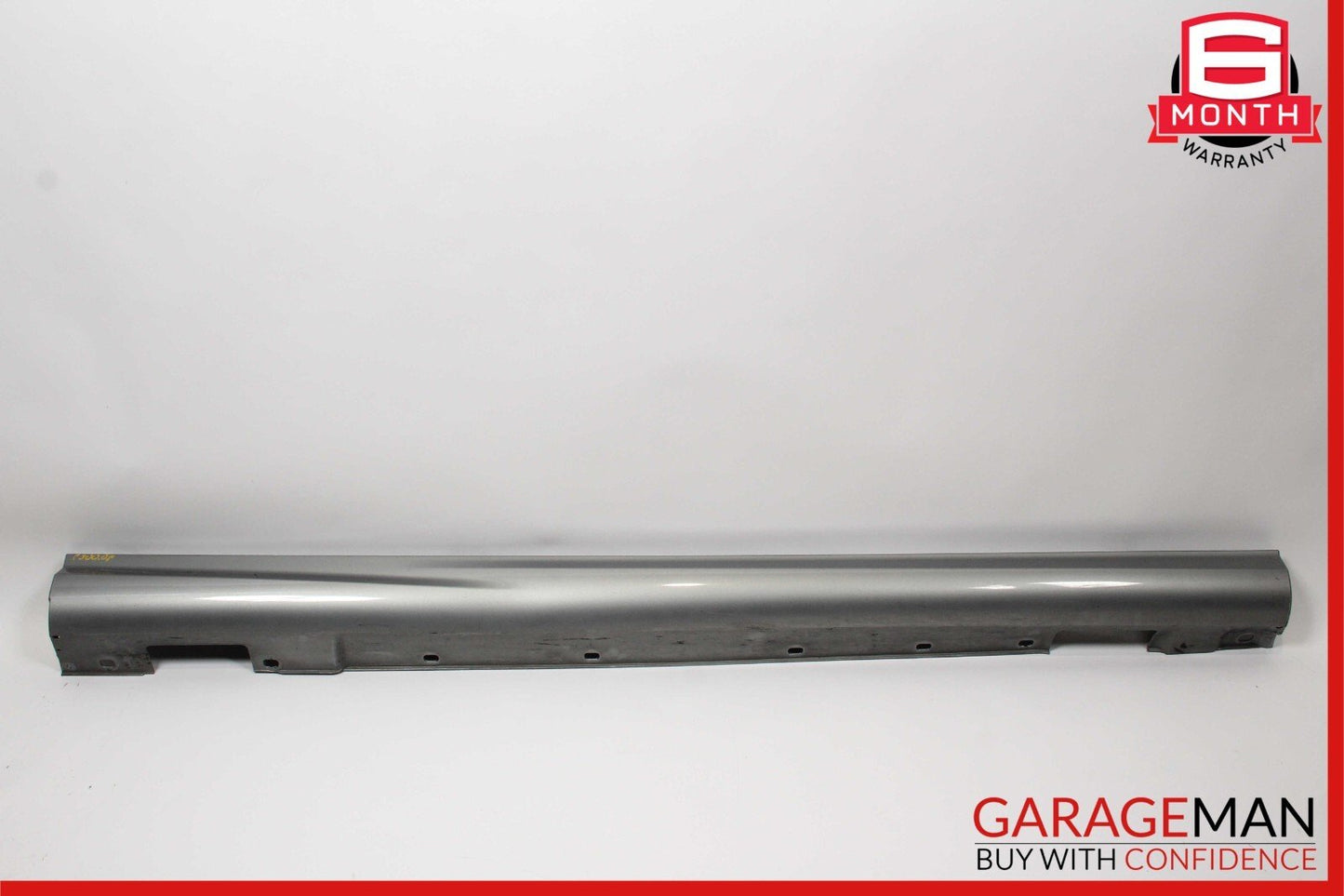 08-14 Mercedes W204 C250 AMG Sport Right Side Skirt Rocker Molding Panel Silver