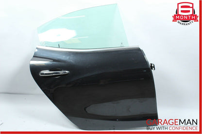 14-17 Maserati Ghibli Rear Right Passenger Complete Exterior Door Frame Panel