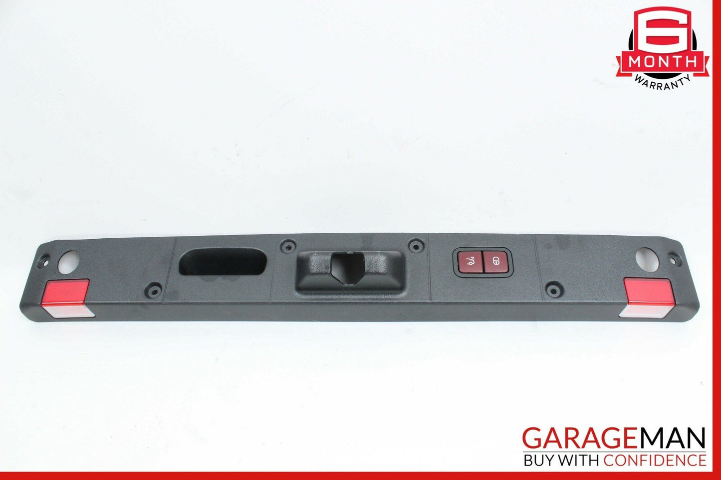 07-13 Mercedes W221 S550 S400 S63 AMG Trunk Lid Lock Latch Trim Cover Black