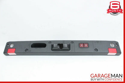 07-13 Mercedes W221 S550 S400 S63 AMG Trunk Lid Lock Latch Trim Cover Black