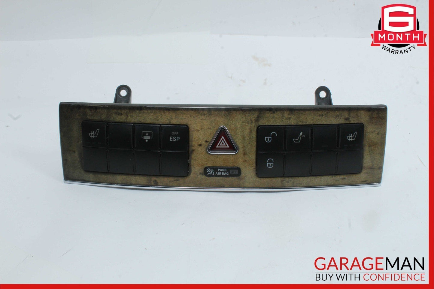 05-07 Mercedes W203 C230 C320 Dashboard Dash Control Switch Panel Bezel Trim OEM