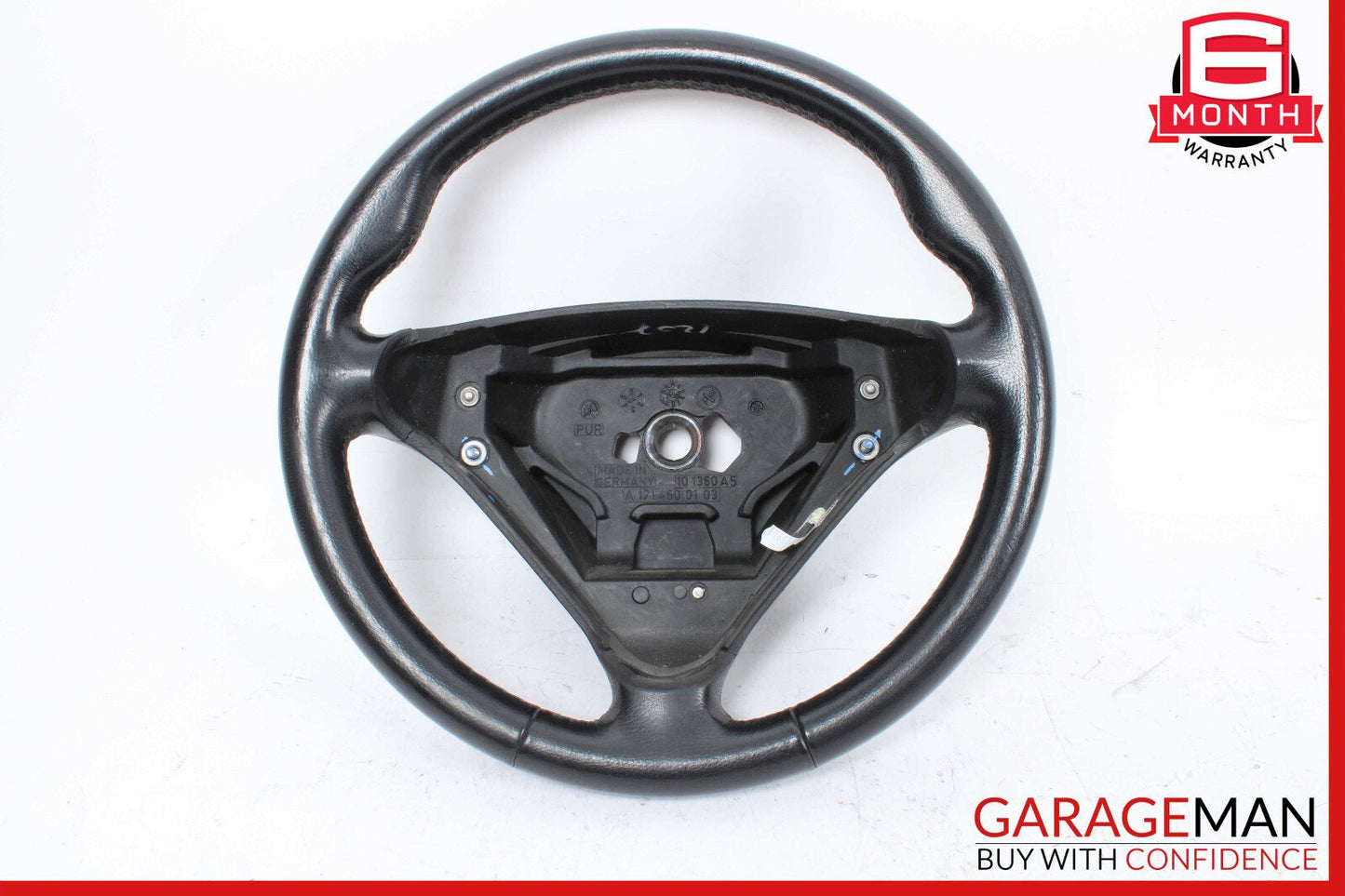 05-08 Mercedes R171 SLK280 C280 C350 Sport Steering Wheel Black 1714600103 OEM