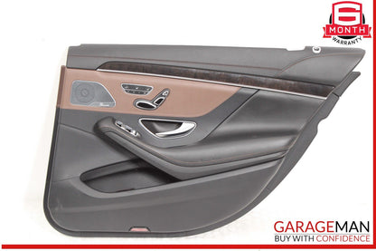 14-20 Mercedes W222 S550 S450 S600 Rear Right Side Door Panel OEM