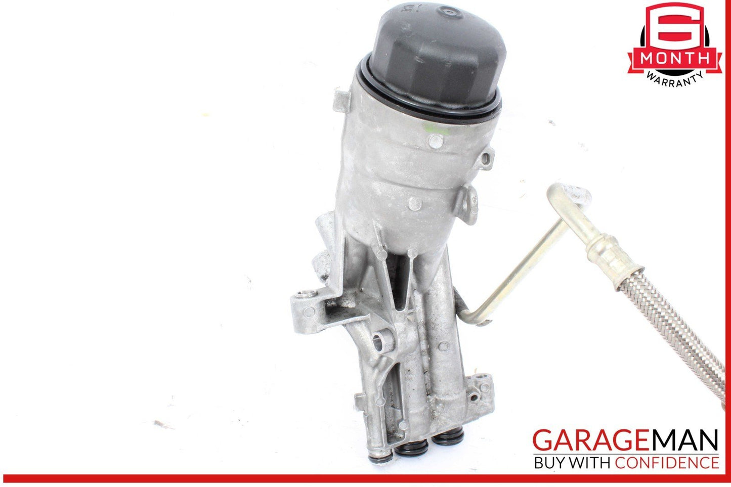 17-19 Jaguar XE Diesel AWD Engine Oil Filter Housing G4D36714C77A OEM