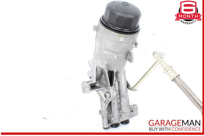 17-19 Jaguar XE Diesel AWD Engine Oil Filter Housing G4D36714C77A OEM