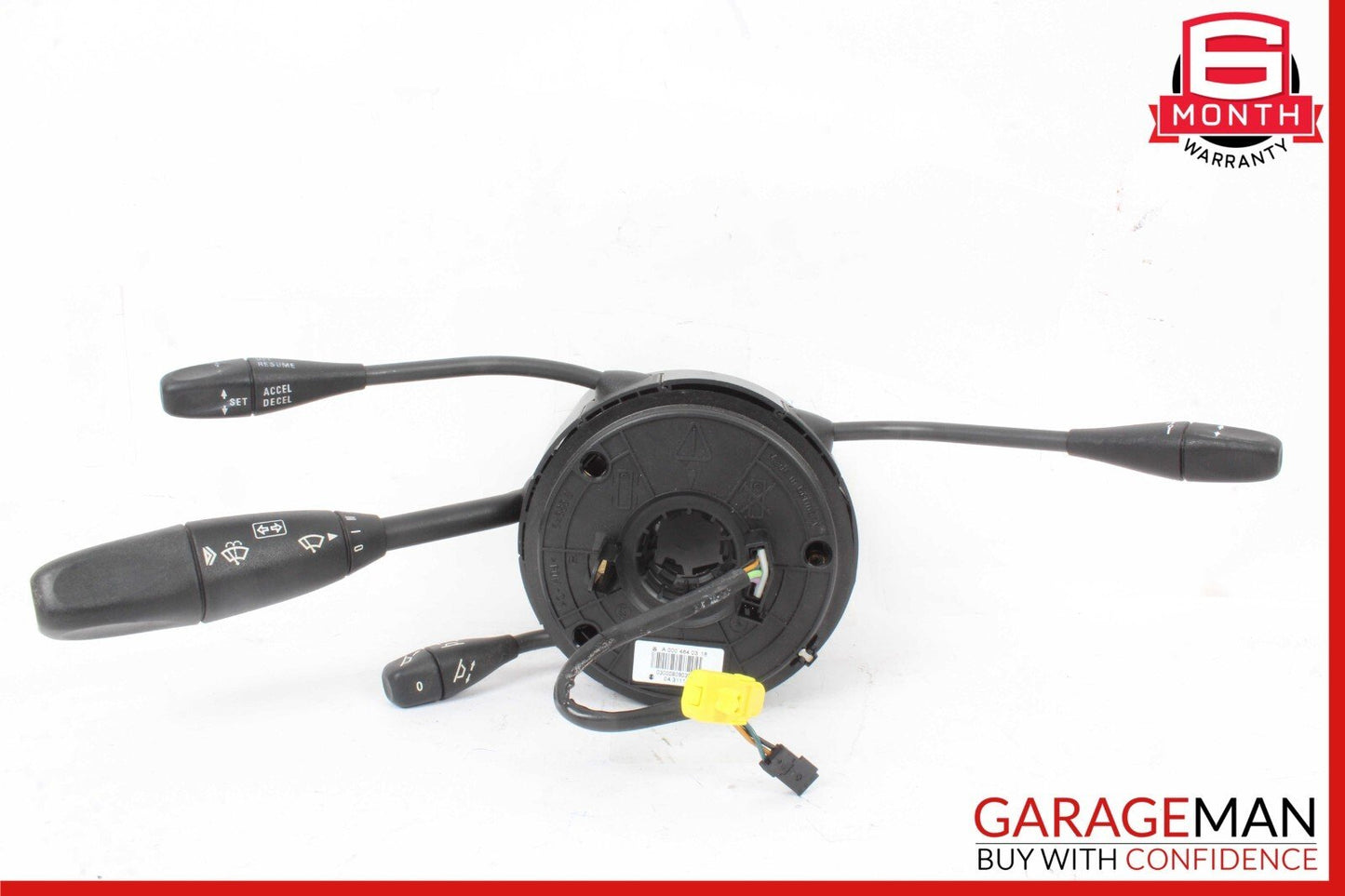 00-02 Mercedes W215 CL600 Steering Column Combination Switch Assembly Black OEM