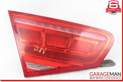 11-14 Audi A8 Quattro Rear Left Driver Side Inner Taillight Light Lamp OEM