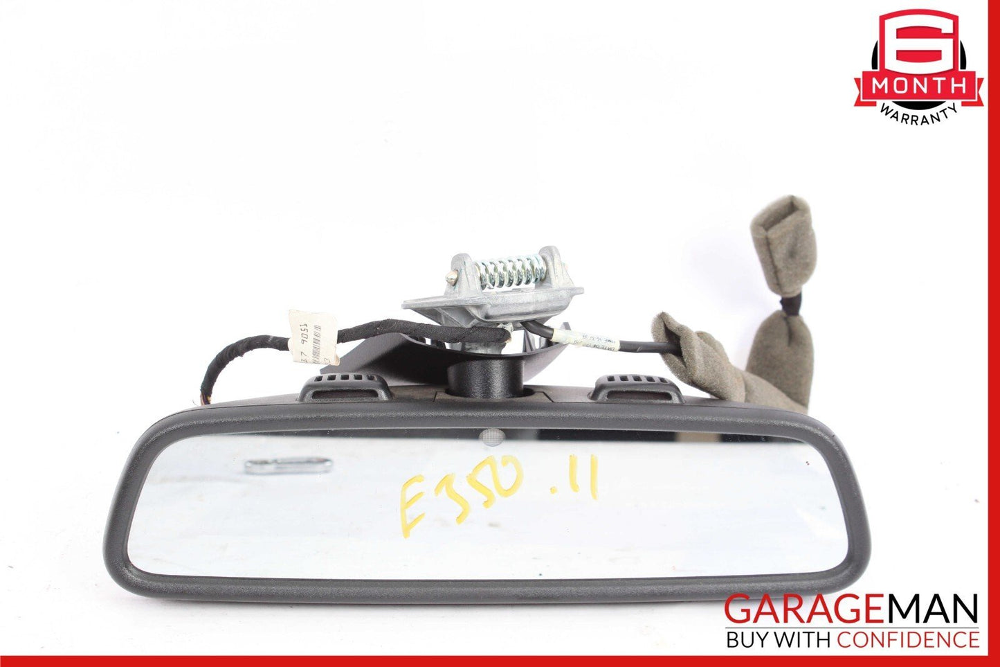 10-16 Mercedes X204 GLK350 E350 Front Top Upper Interior Rear View Mirror Black