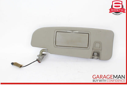 17-22 Alfa Romeo Giulia Front Right Passenger Side Sun Visor Sunvisor Gray OEM