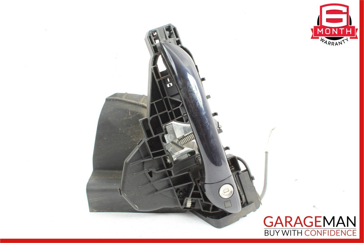 06-12 Mercedes W251 R350 ML550 Front Left Driver Exterior Door Handle Blue OEM