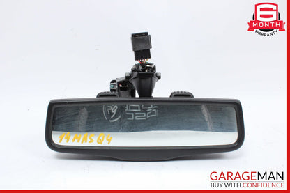 14-17 Maserati Ghibli Interior Upper Rear View Mirror Assembly Black OEM
