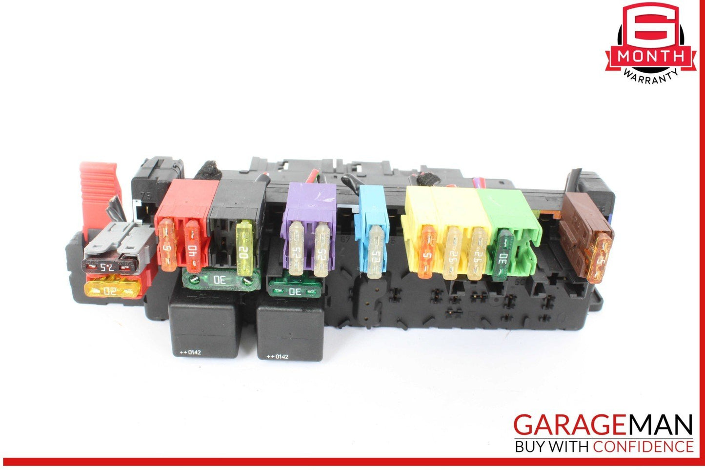 03-12 Mercedes R230 SL500 SL55 SL65 AMG Rear SAM Fuse Box Relay Module 026545343