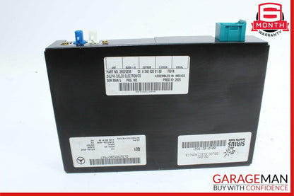 03-11 Mercedes ML350 R350 SLK350 Sirius Satellite Radio Receiver Module Unit OEM