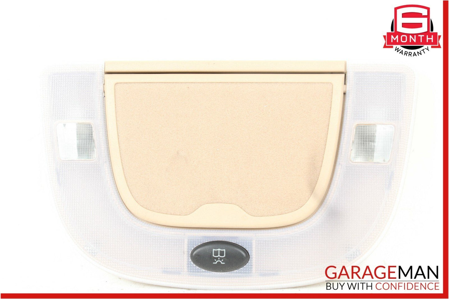 00-06 Mercedes W220 S500 Rear Left or Right Headliner Reading Map Dome Light Tan