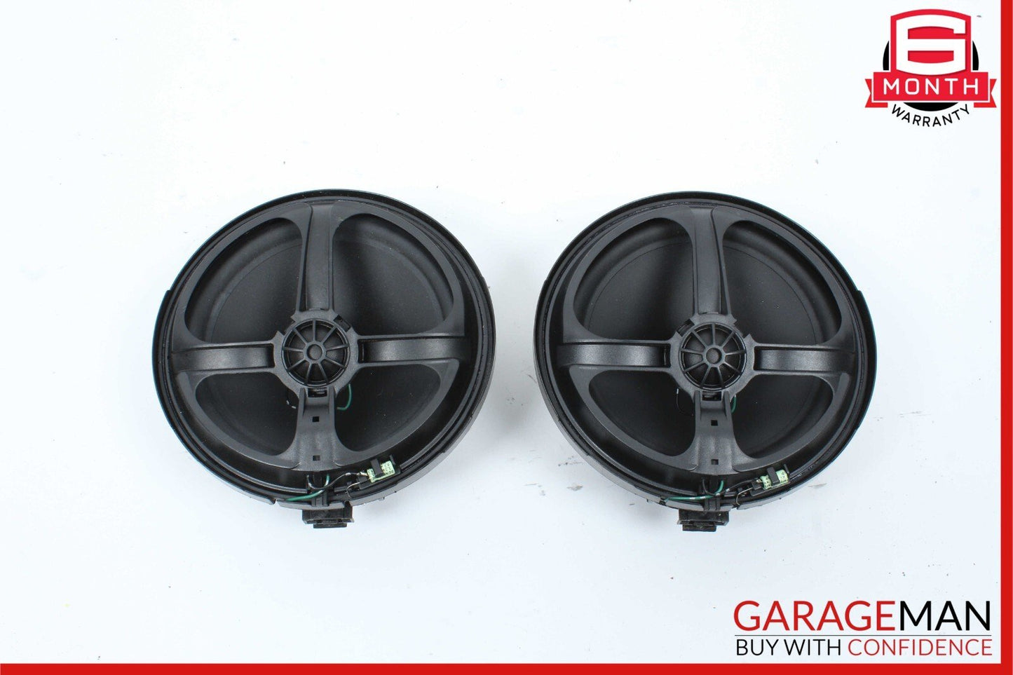 08-15 Mercedes W204 C250 C300 Rear Left and Right Side Door Speaker Set 2 Pc OEM