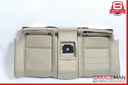 12-15 Mercedes W204 C250 Coupe Rear Seat Cushion Bottom Lower Beige OEM