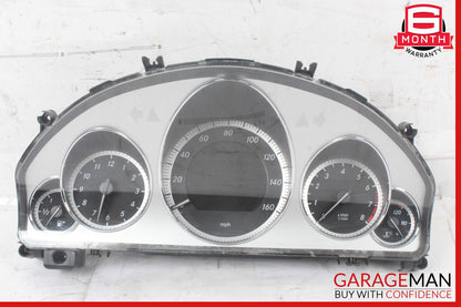 10-13 Mercedes W212 E350 E550 E500 Instrument Cluster Speedometer Odometer OEM