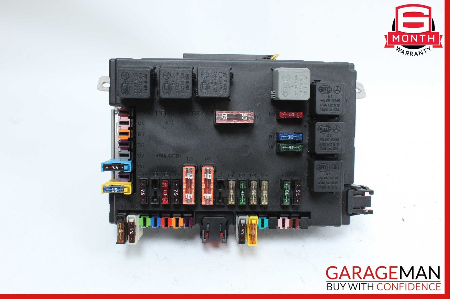 07-09 Mercedes W221 S550 CL600 CL65 AMG Rear Trunk SAM Fuse Box Module OEM