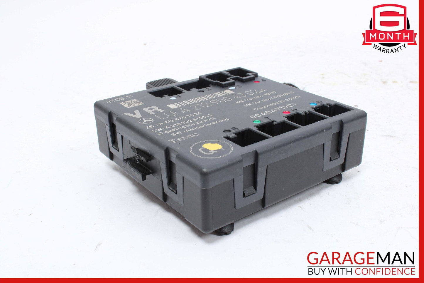 08-18 Mercedes W204 C250 E550 E400 Front Right Side Door Control Module OEM