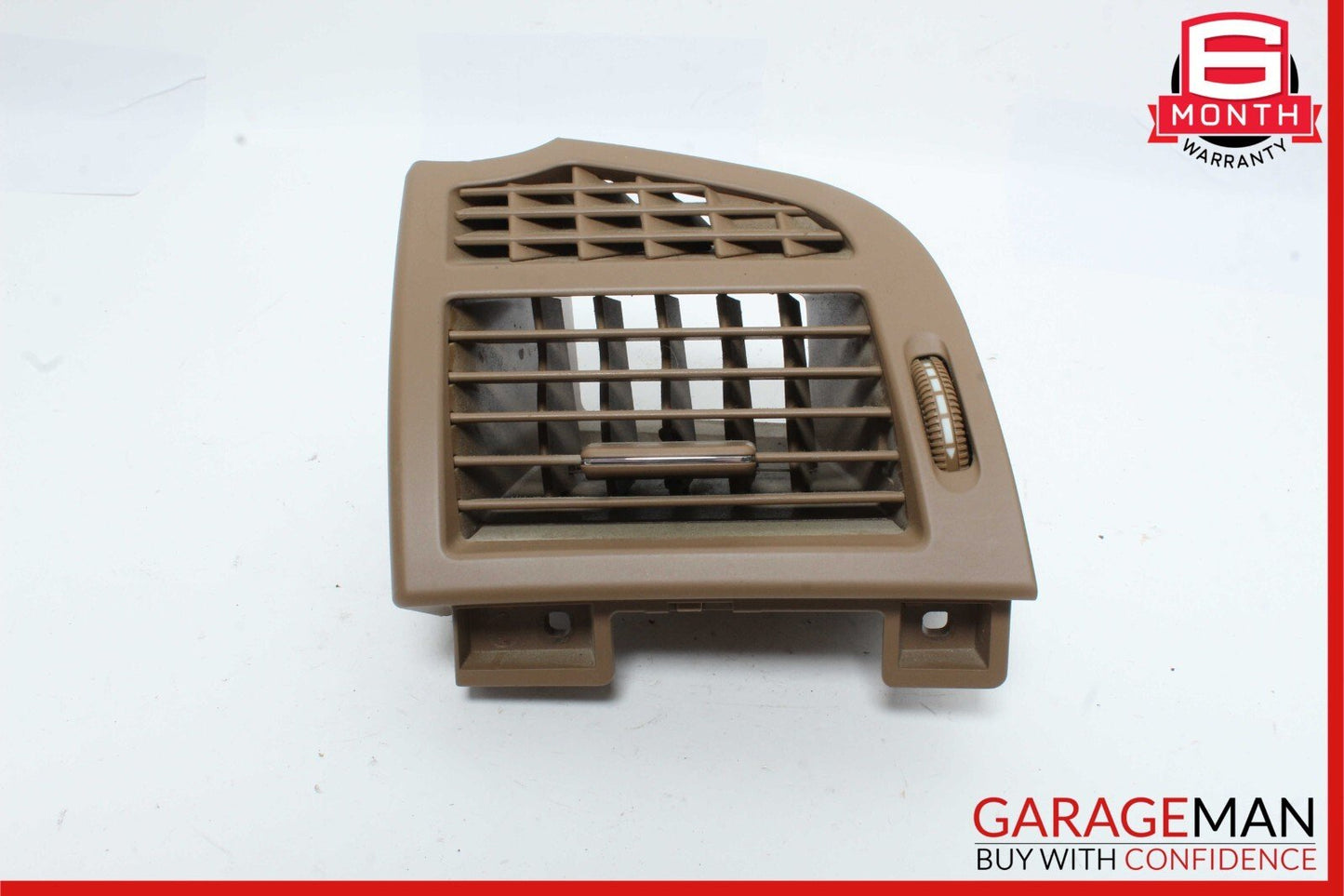 07-14 Mercedes S500 S550 CL550 Front Left Side Dash AC A/C Air Vent Trim Brown