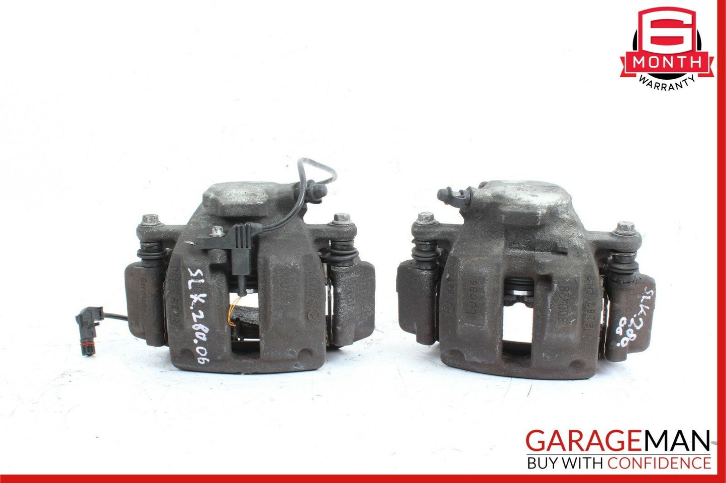 05-11 Mercedes R171 SLK350 SLK280 Front Brake Caliper Calipers Set OEM