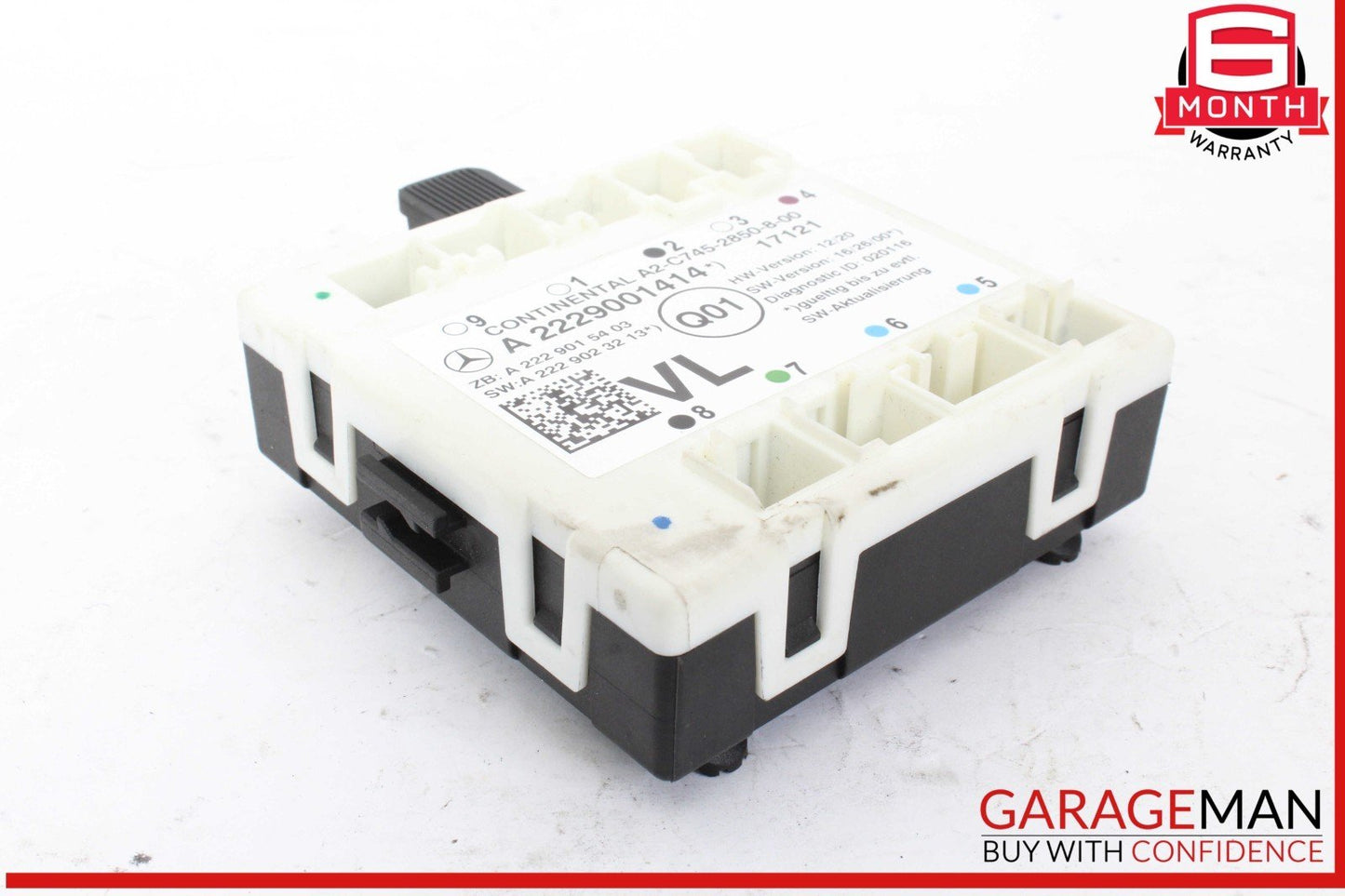 15-18 Mercedes W205 C300 C350e Front Left Side Door Control Module Unit OEM