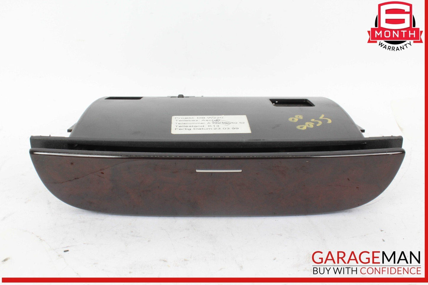 00-06 Mercedes W220 S500 Center Console Ash Tray Ashtray Compartment OEM